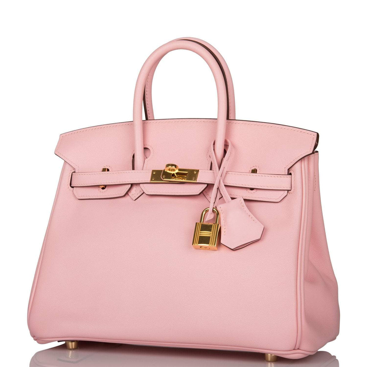 Hermes Birkin 25 Rose Sakura Swift Gold Hardware Hermes