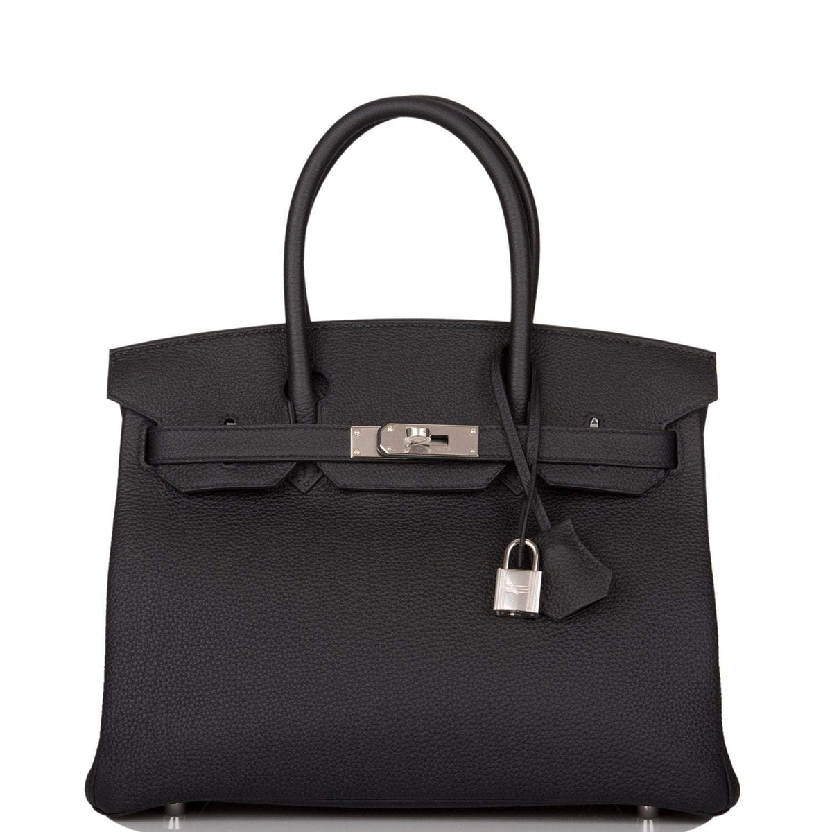 Hermes Black Togo Birkin 30cm Palladium Hardware BagAg