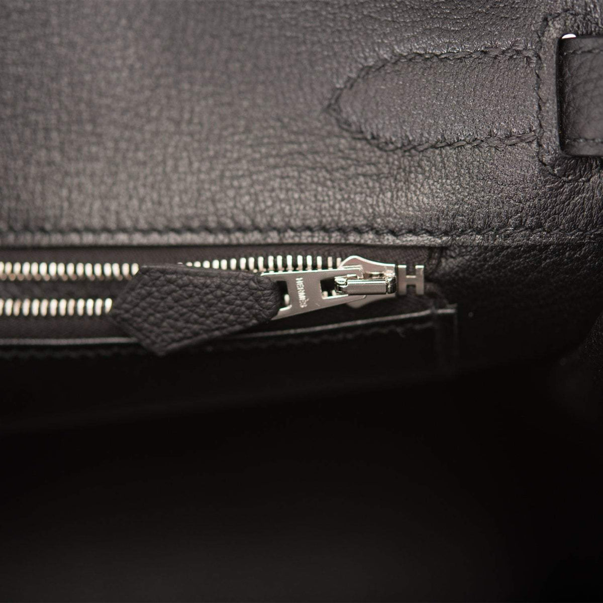 Hermes Black Togo Birkin 30cm Palladium Hardware BagAg