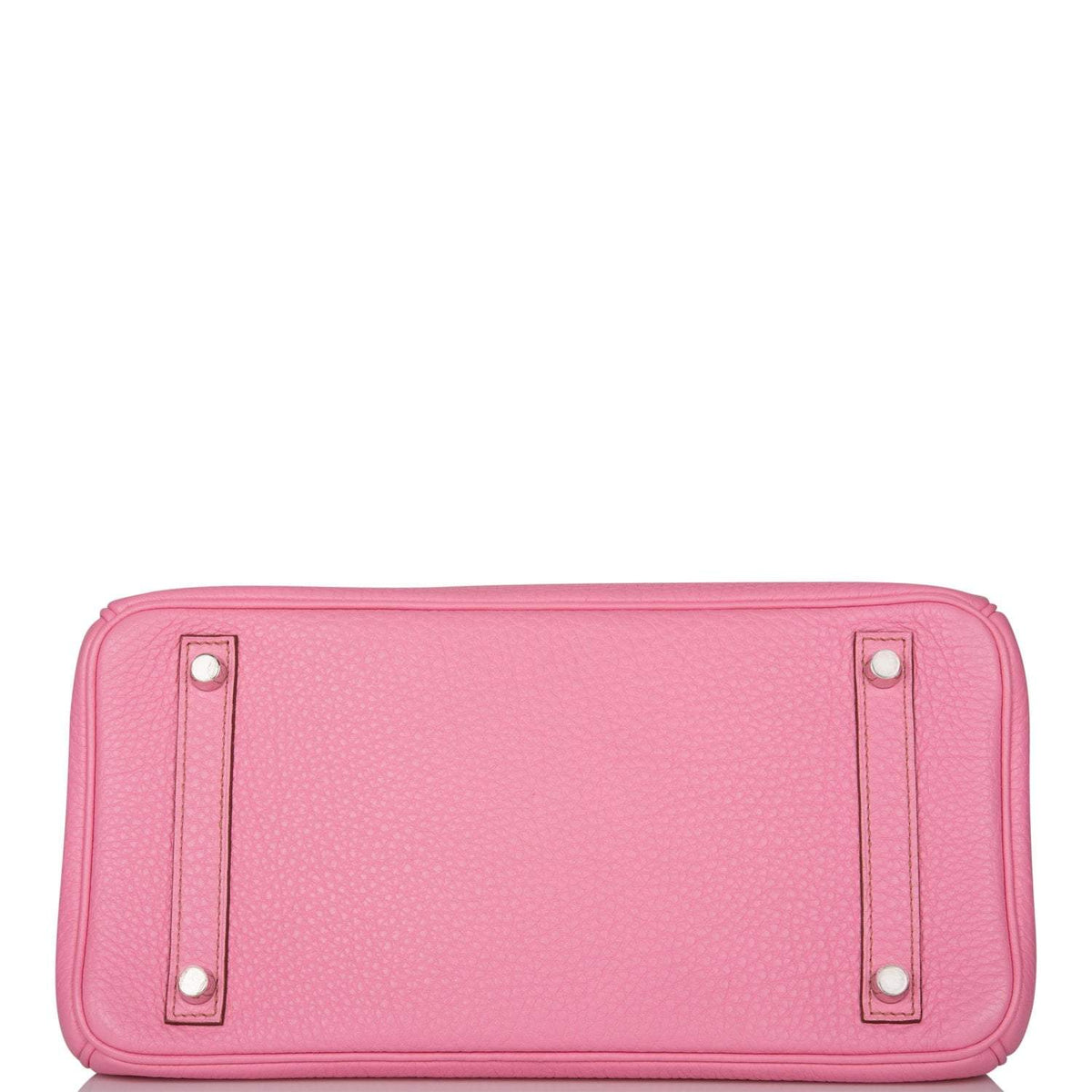 Hermes Bubblegum 5P Togo Birkin 30cm Palladium Hardware BagAg