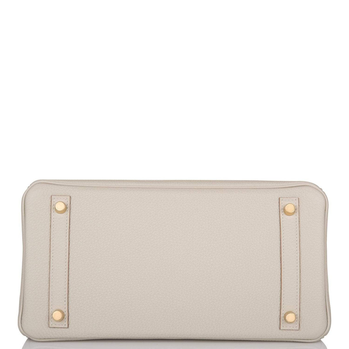 Hermes Gris Perle Togo Birkin 30cm Gold Hardware BagAg
