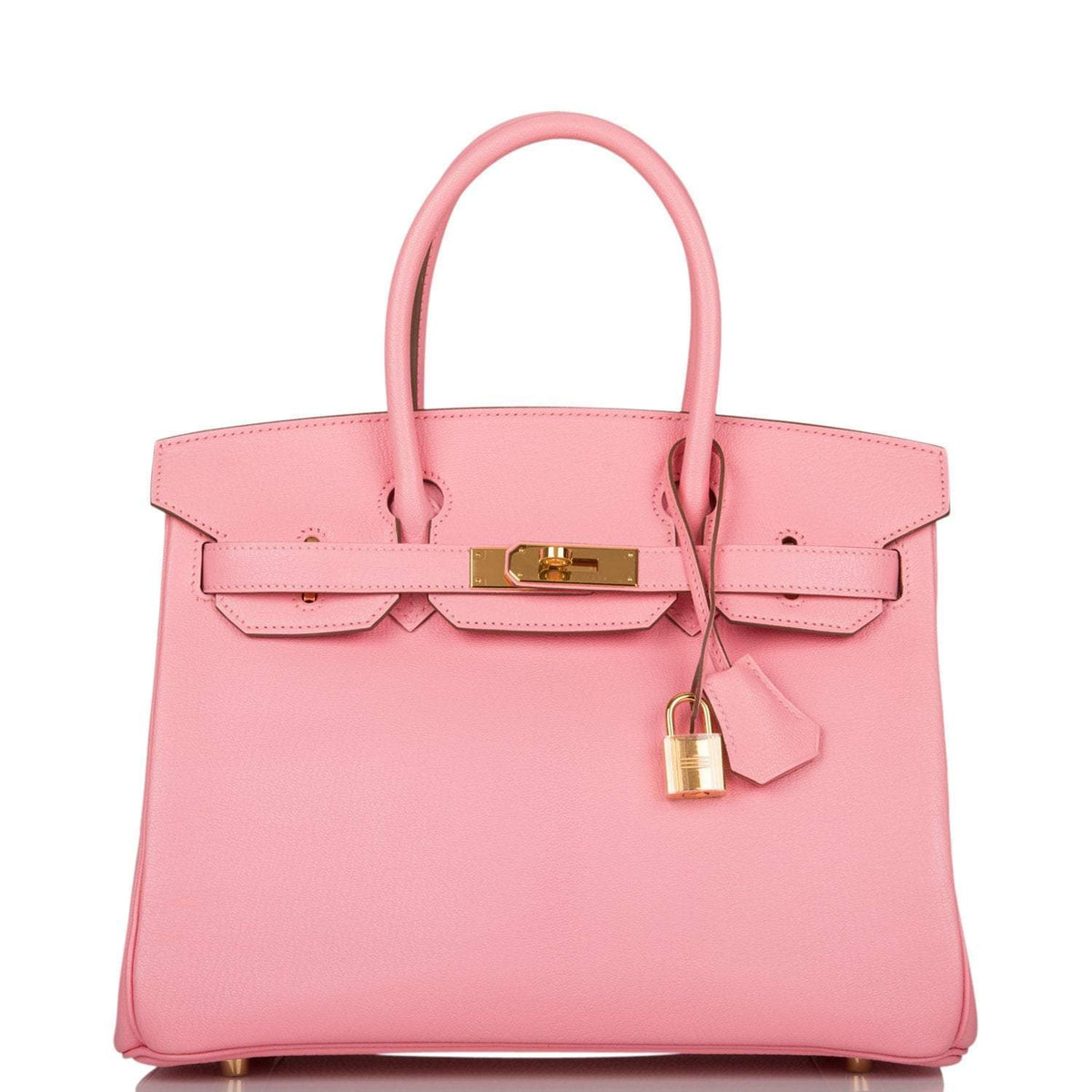 Hermes Rose Confetti Chevre Birkin 30cm Gold Hardware Deposit JW Hermes