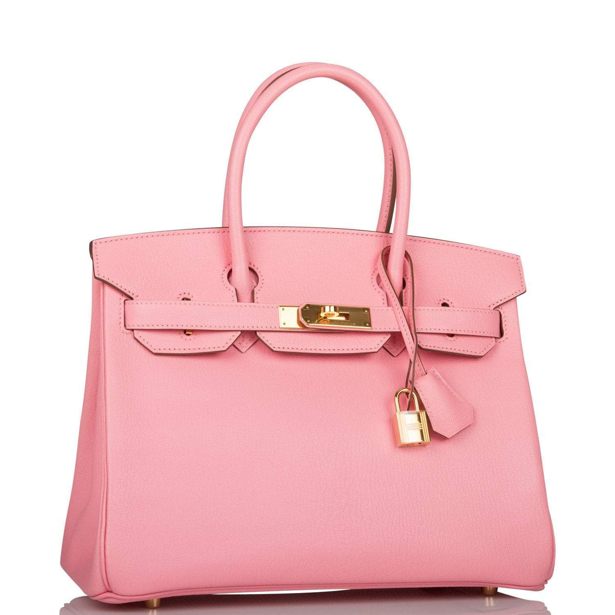 Hermes Rose Confetti Chevre Birkin 30cm Gold Hardware Deposit JW Hermes