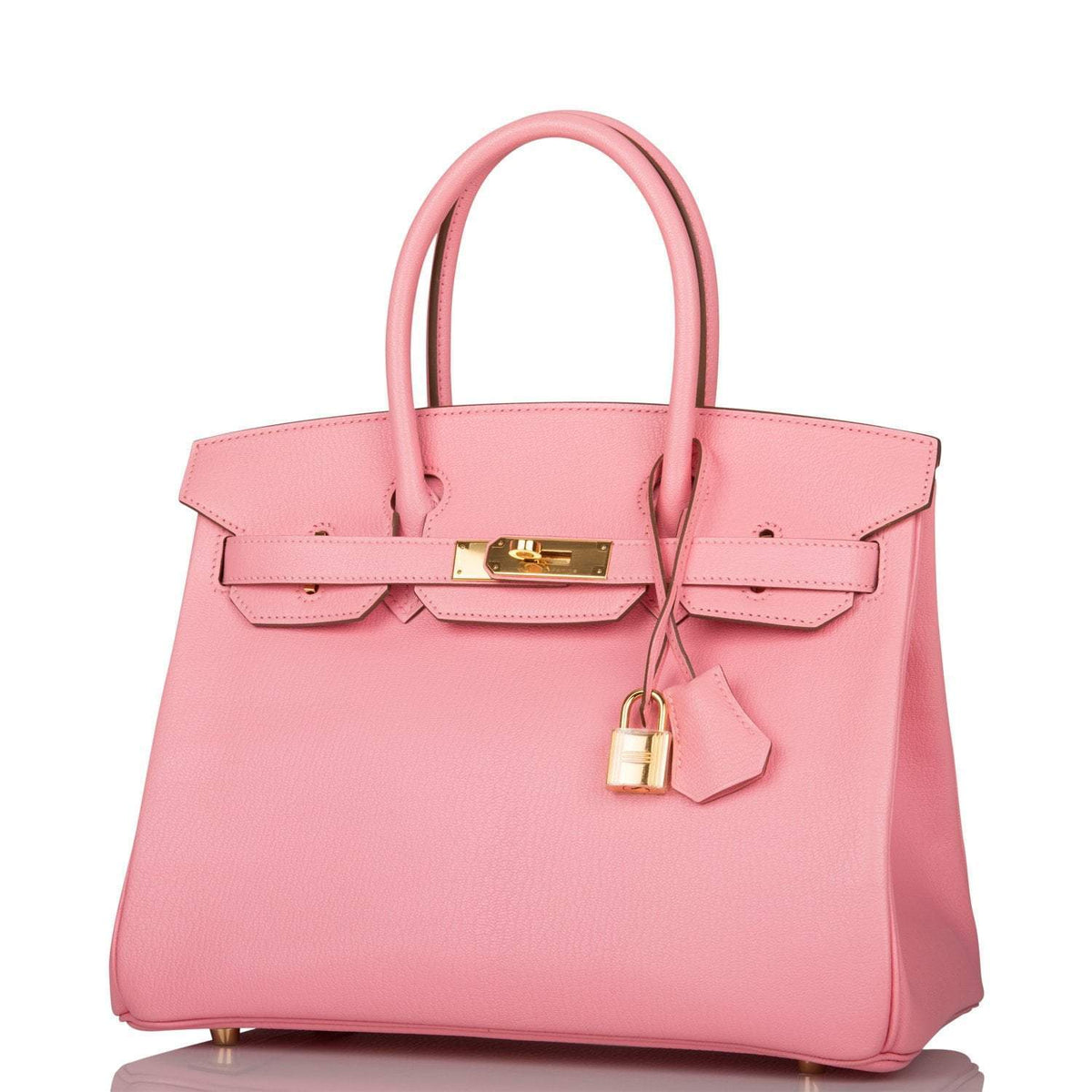 Hermes Rose Confetti Chevre Birkin 30cm Gold Hardware Deposit JW Hermes