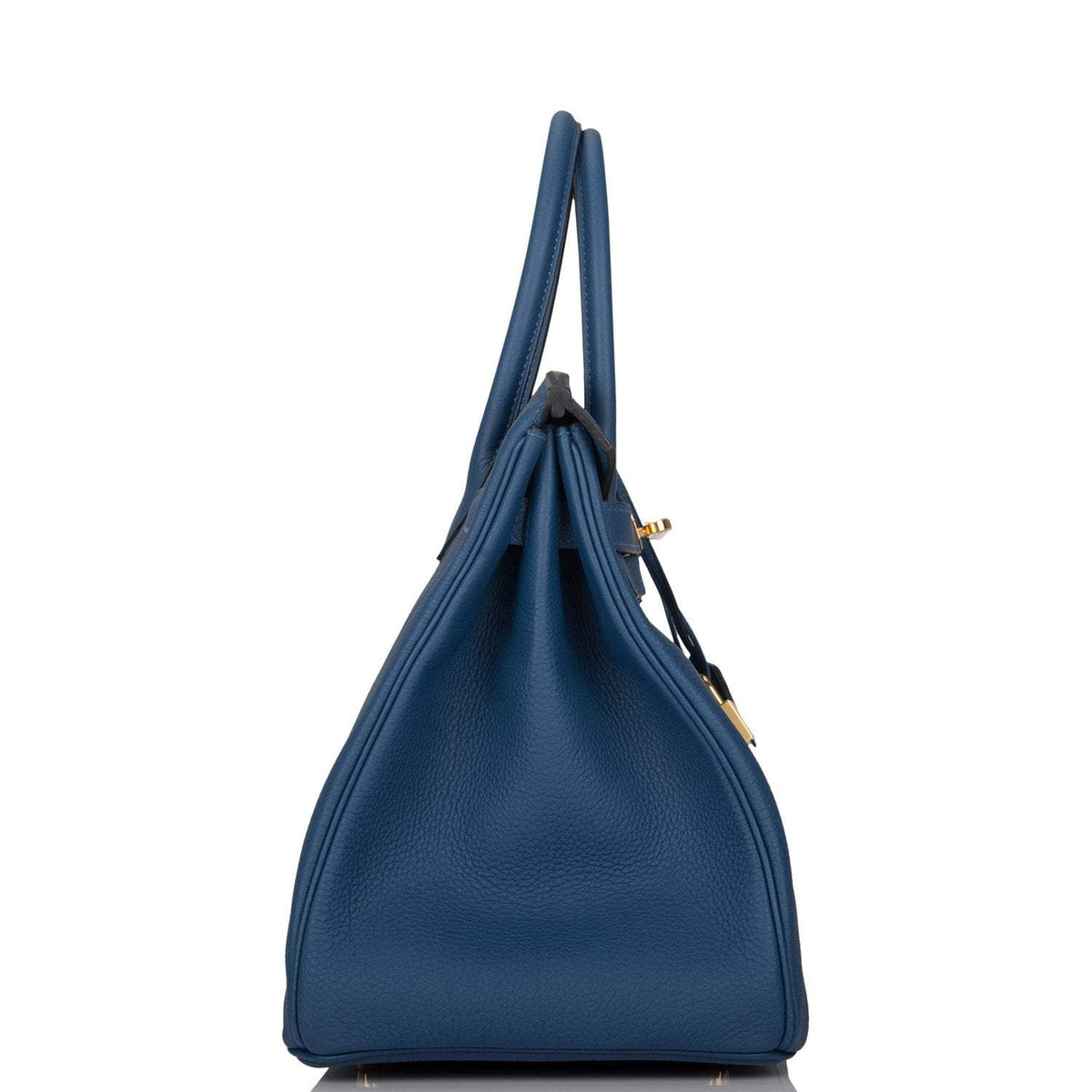 Hermes Deep Blue Togo Birkin 35cm Gold Hardware BagAg