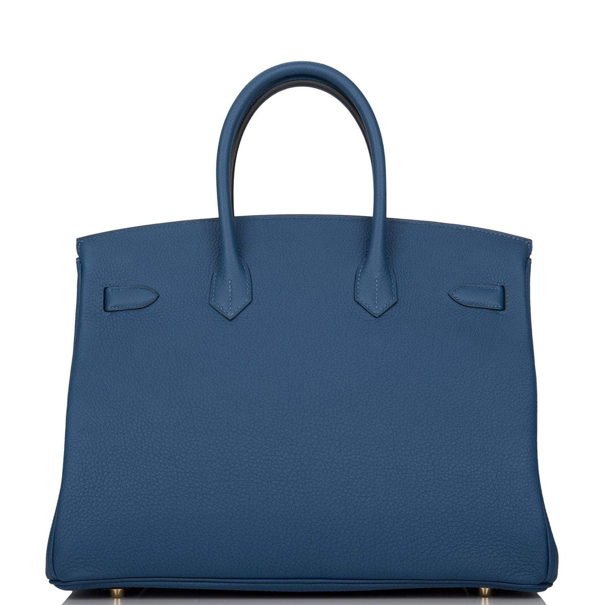 Hermes Deep Blue Togo Birkin 35cm Gold Hardware BagAg