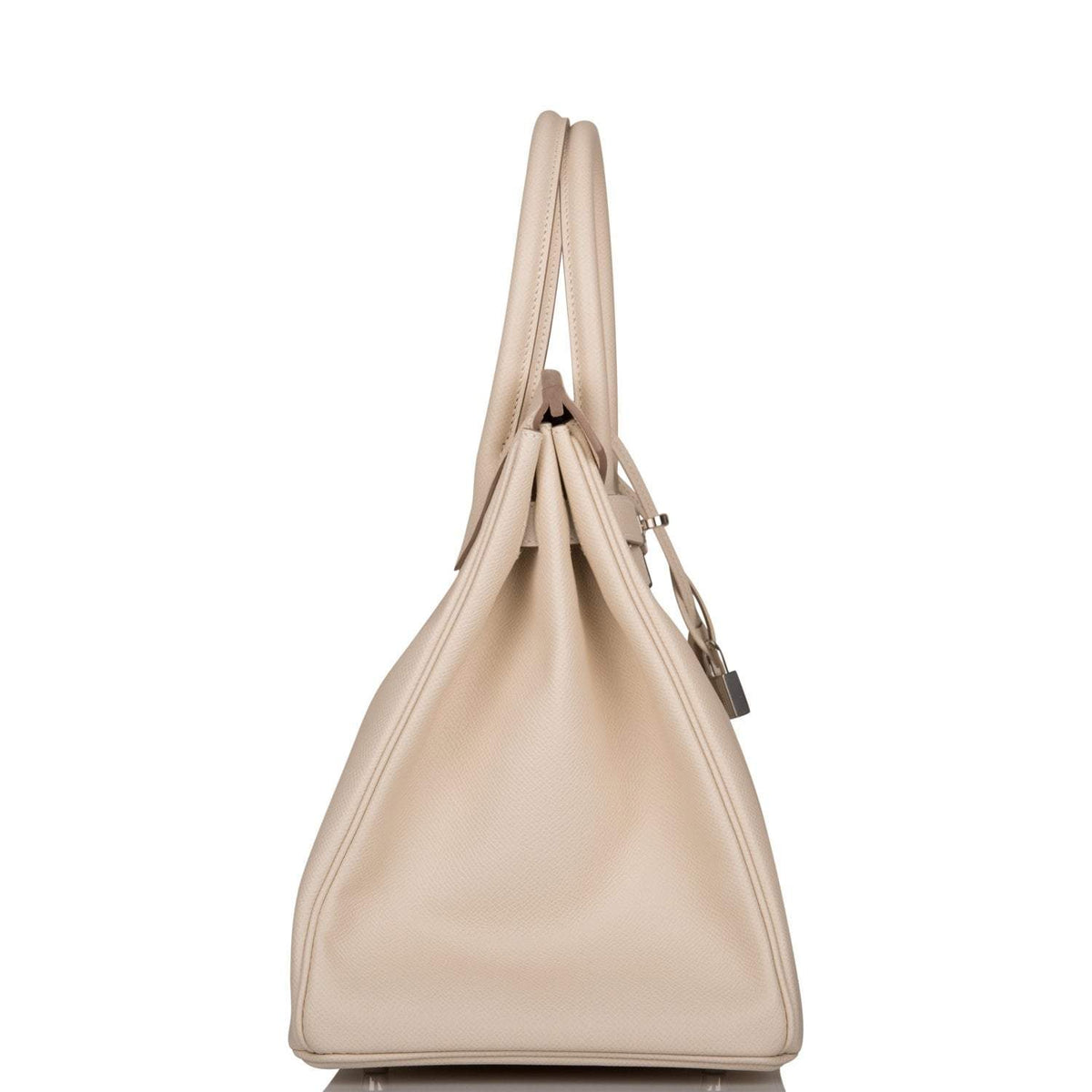 Hermes Craie Epsom Birkin 35cm Palladium Hardware BagAg