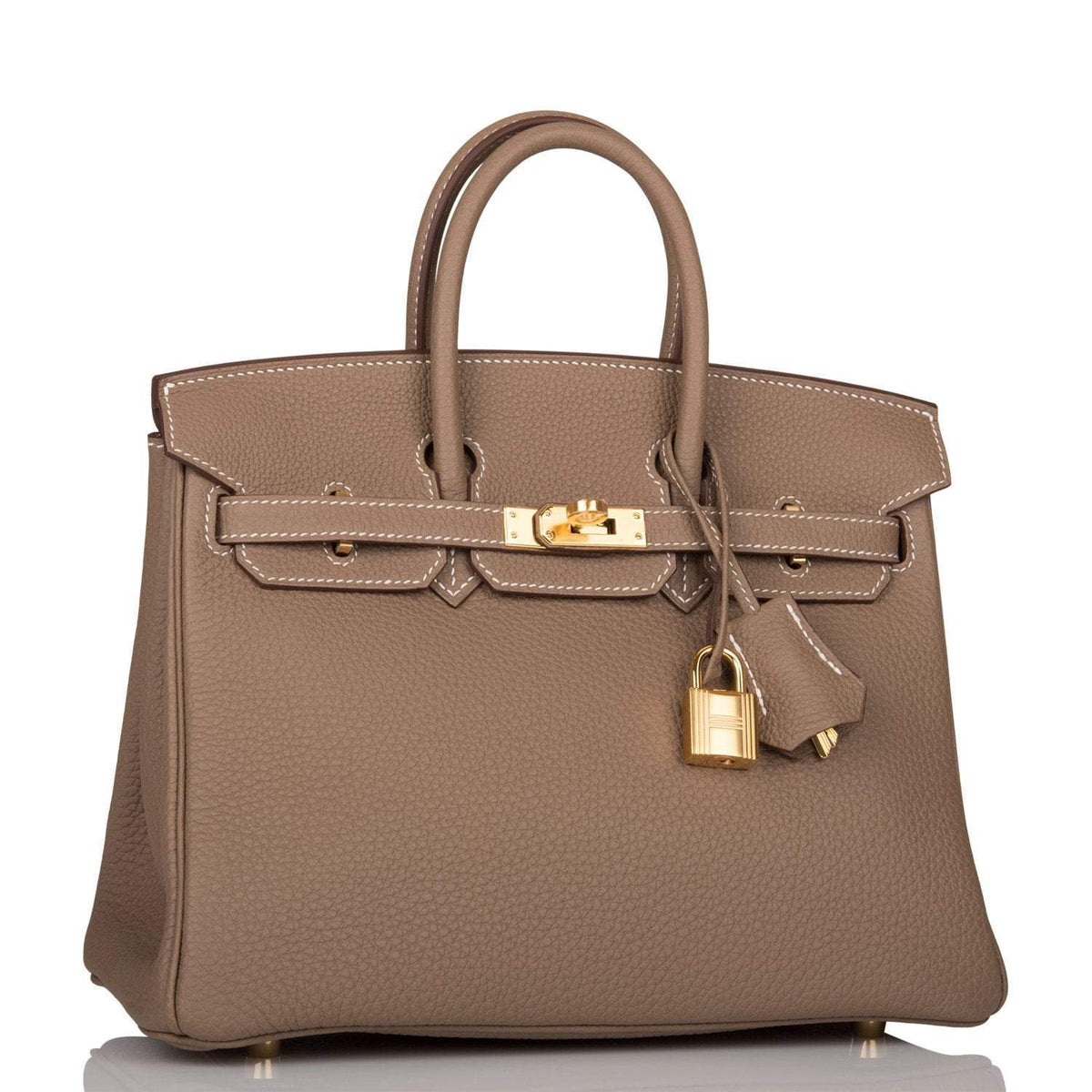 Hermes Birkin 25 Etoupe Togo Gold Hardware Hermes