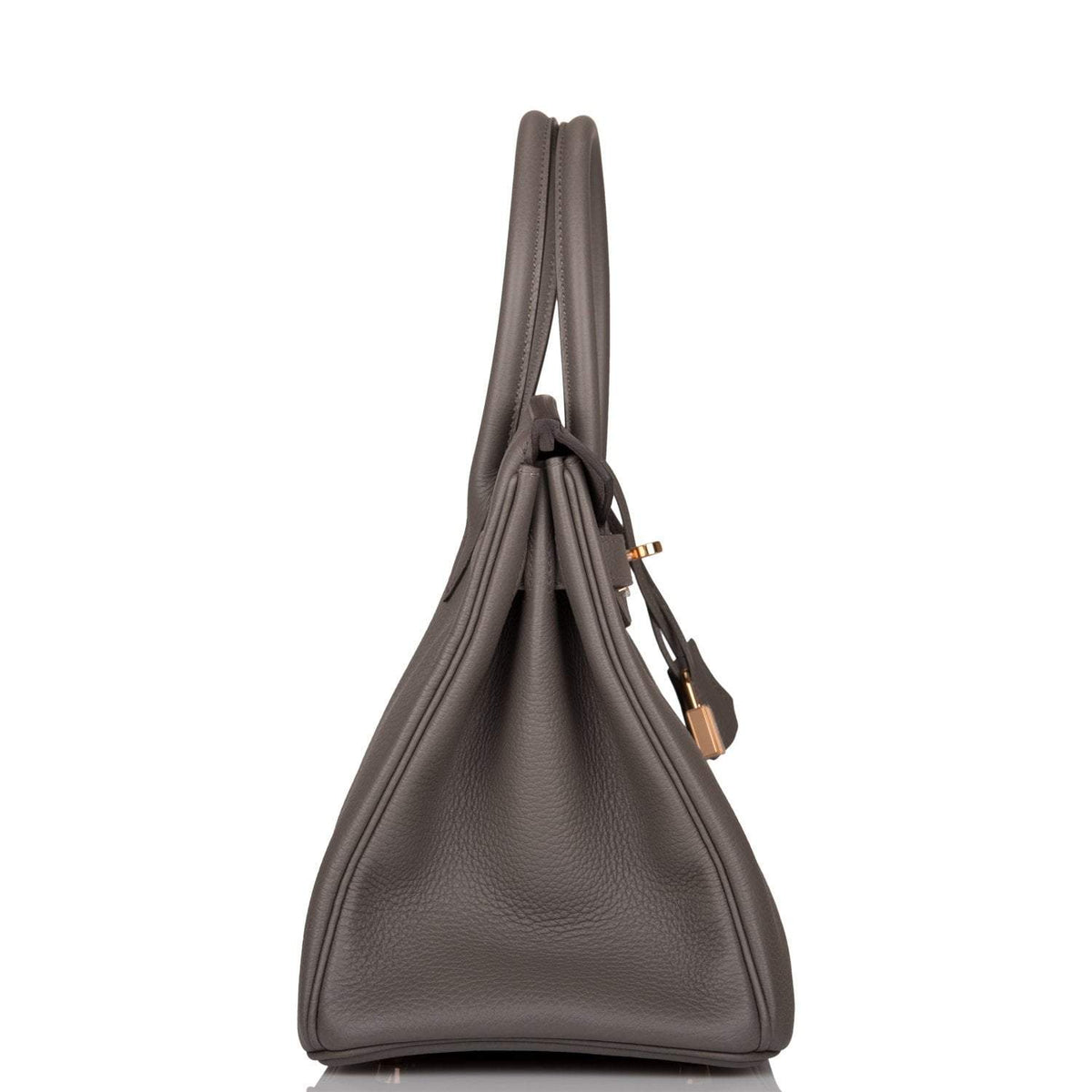Hermes Etain Togo Birkin 30cm Rose Gold Hardware BagAg