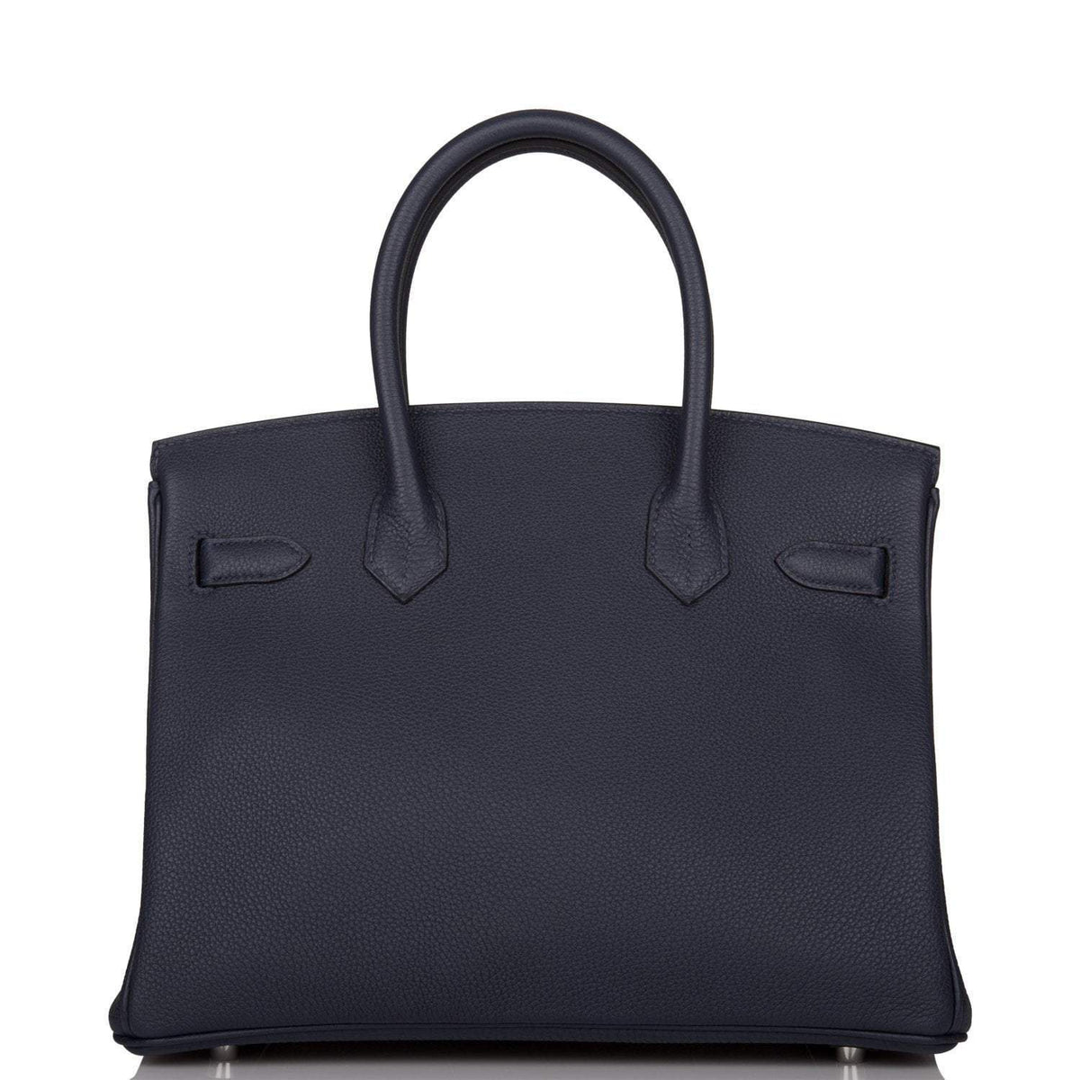 Hermes Bleu Nuit Togo Birkin 30cm Palladium Hardware BagAg
