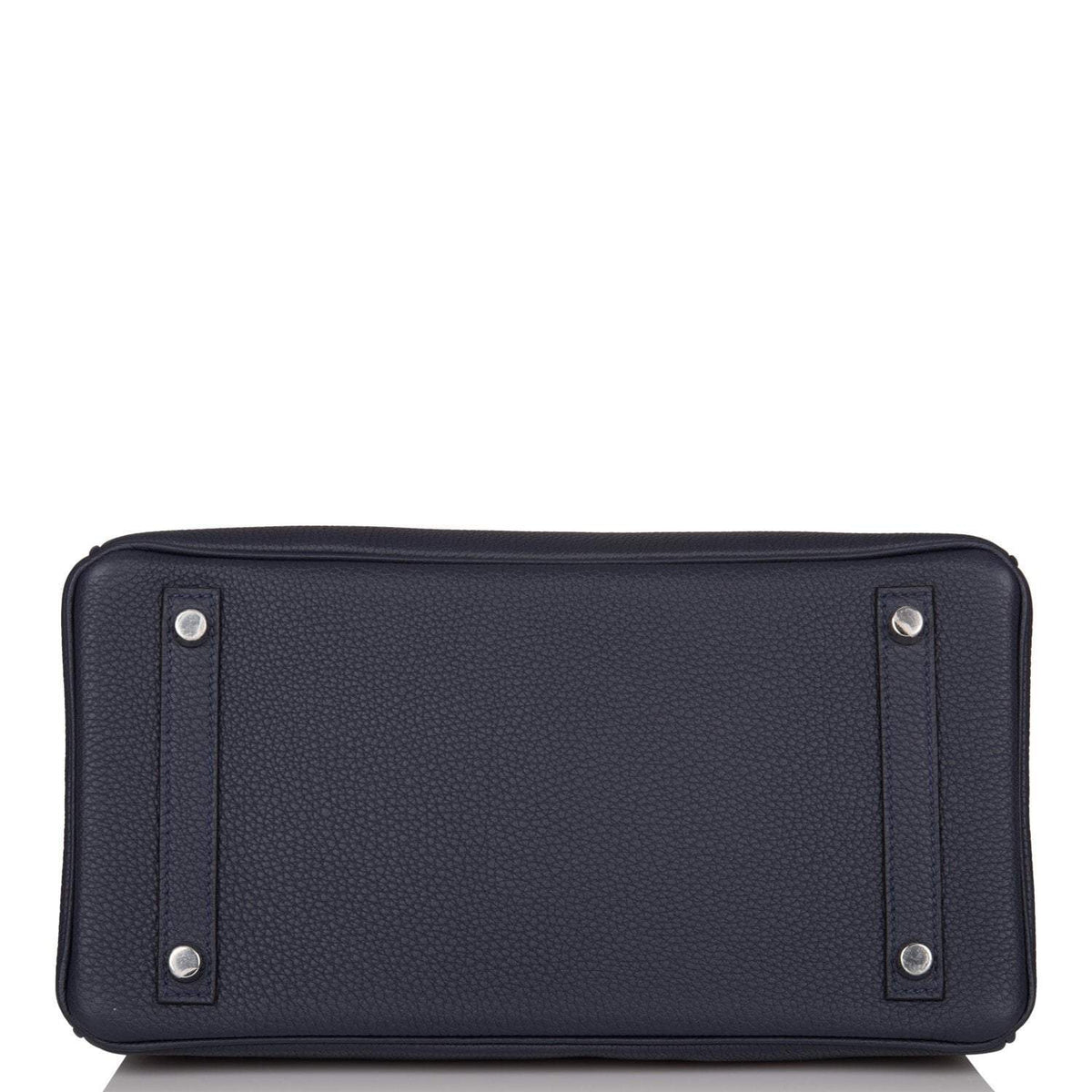Hermes Bleu Nuit Togo Birkin 30cm Palladium Hardware BagAg
