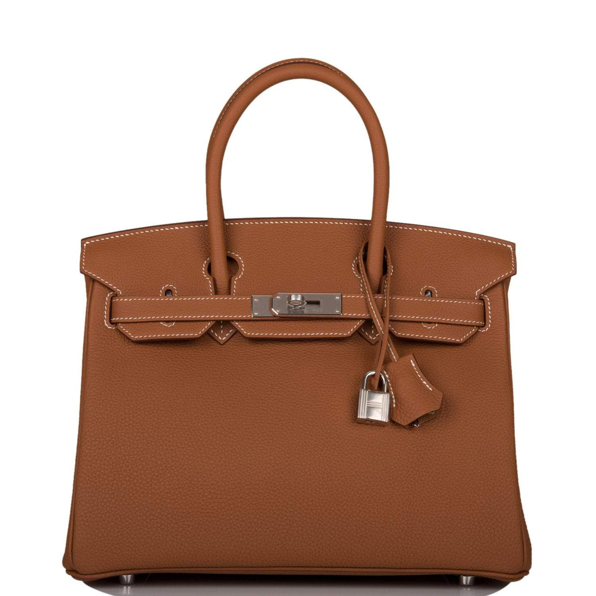 Hermes Gold Togo Birkin 30cm Palladium Hardware BagAg