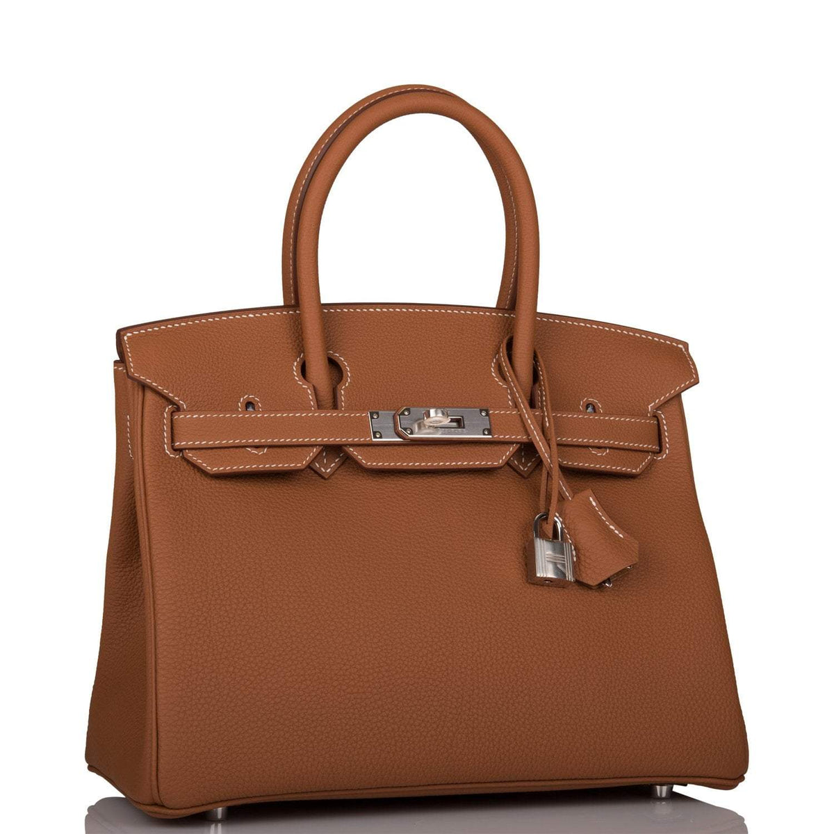 Hermes Gold Togo Birkin 30cm Palladium Hardware BagAg