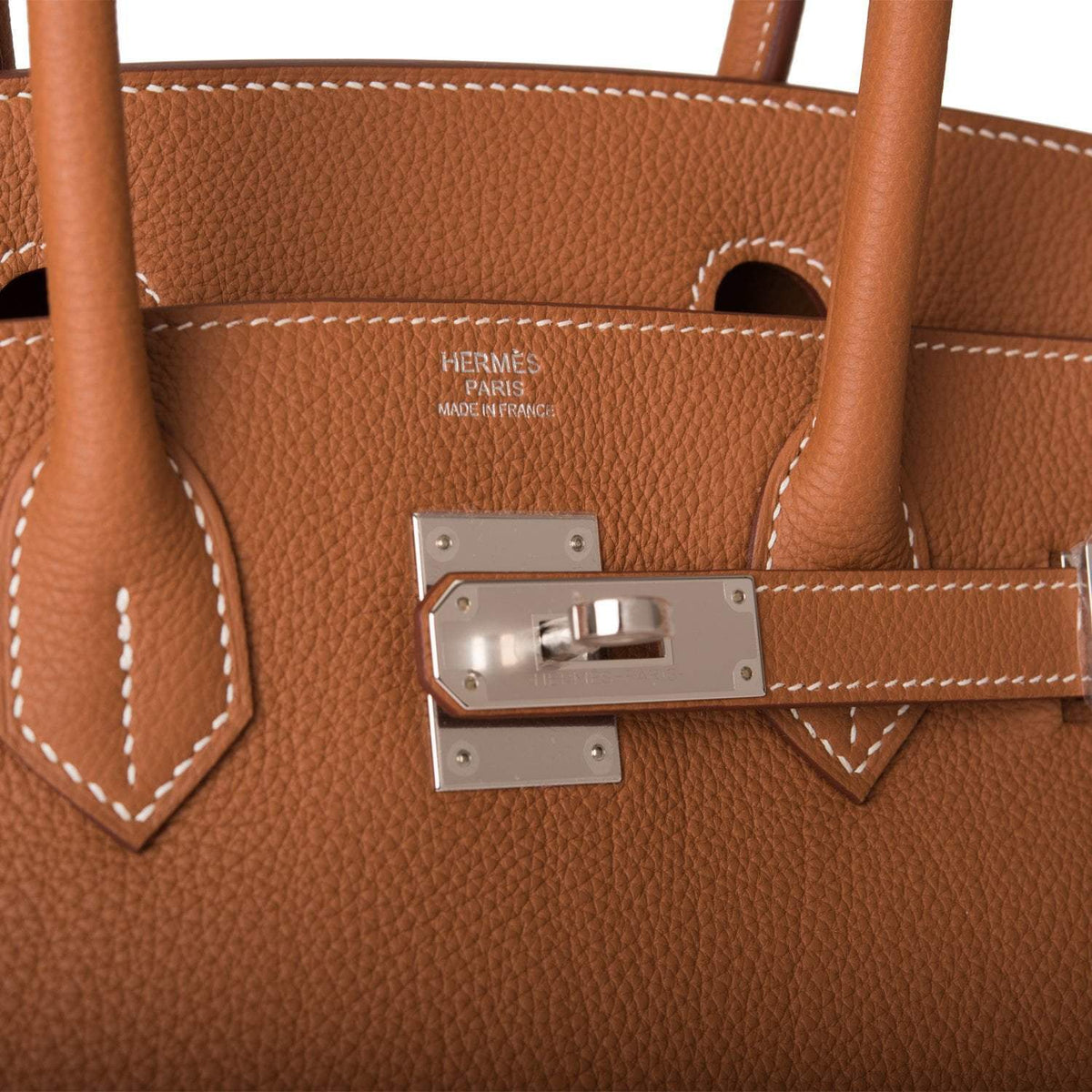 Hermes Gold Togo Birkin 30cm Palladium Hardware BagAg