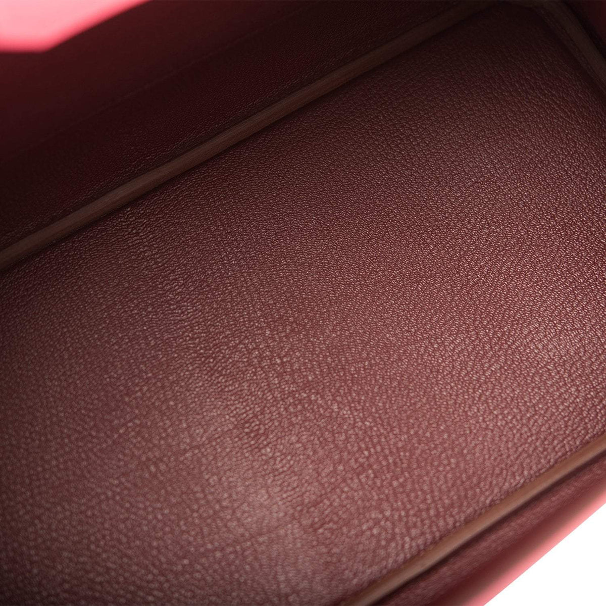 Hermes Birkin 30cm Bi-Color Rose Azalee and Bordeaux Epsom Gold Hardware Hermes