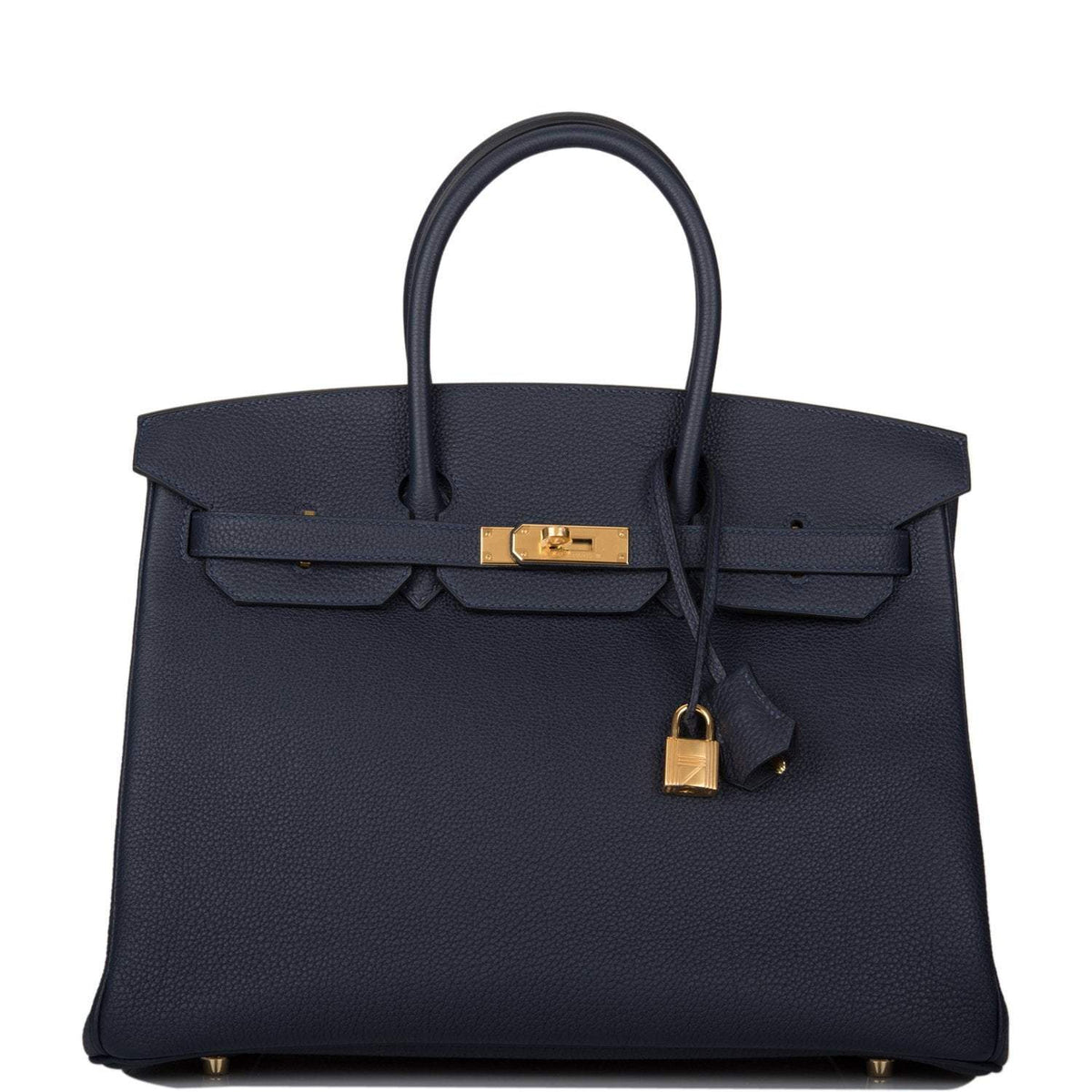 Hermes Bleu Nuit Togo Birkin 35cm Gold Hardware Hermes