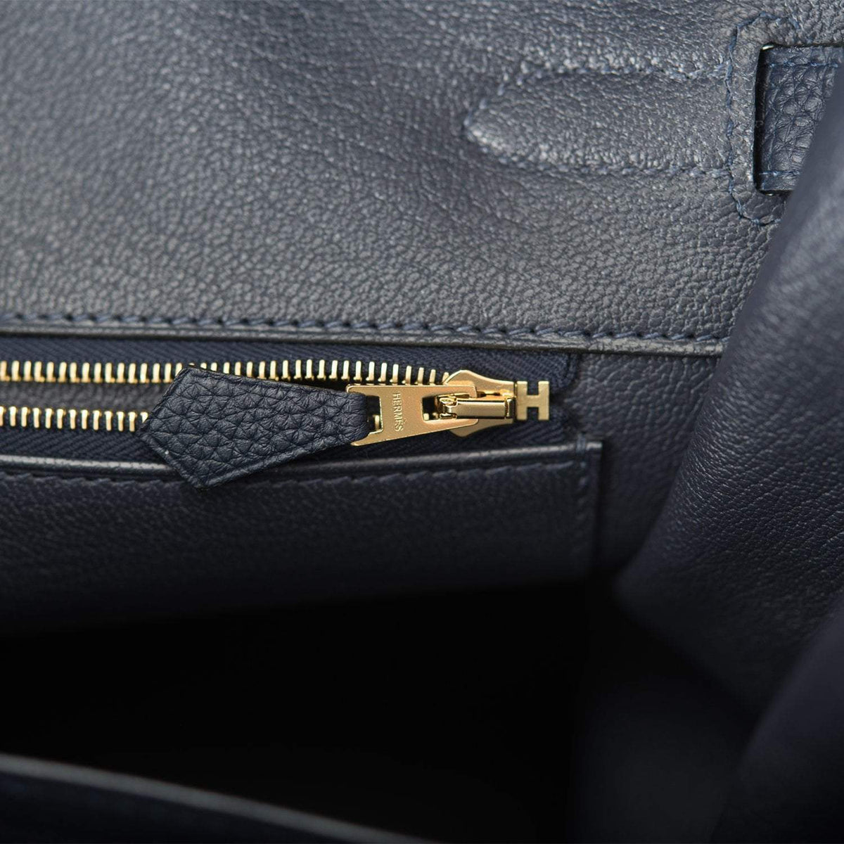 Hermes Bleu Nuit Togo Birkin 35cm Gold Hardware Hermes
