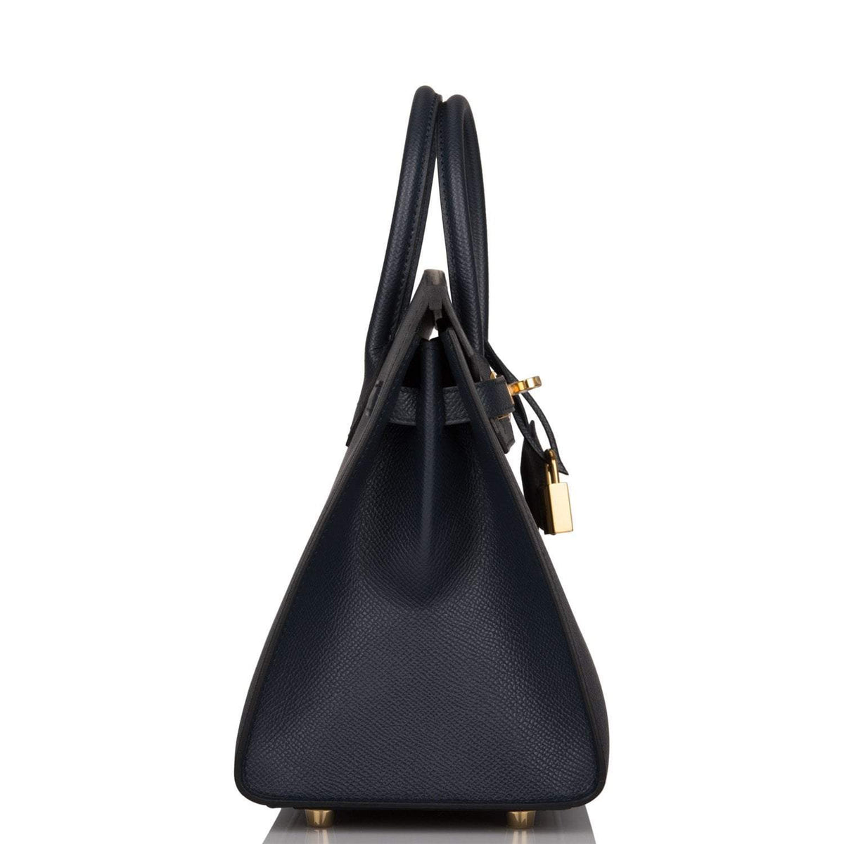 Hermes Birkin Sellier 25 Bleu Indigo Epsom Gold Hardware BagAg