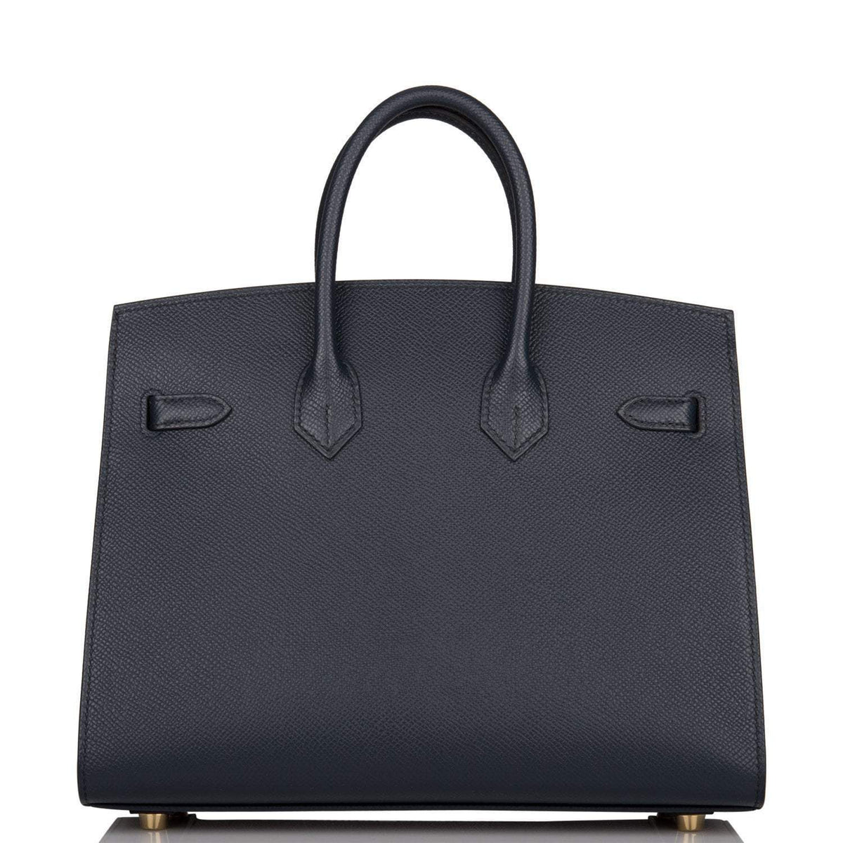 Hermes Birkin Sellier 25 Bleu Indigo Epsom Gold Hardware BagAg