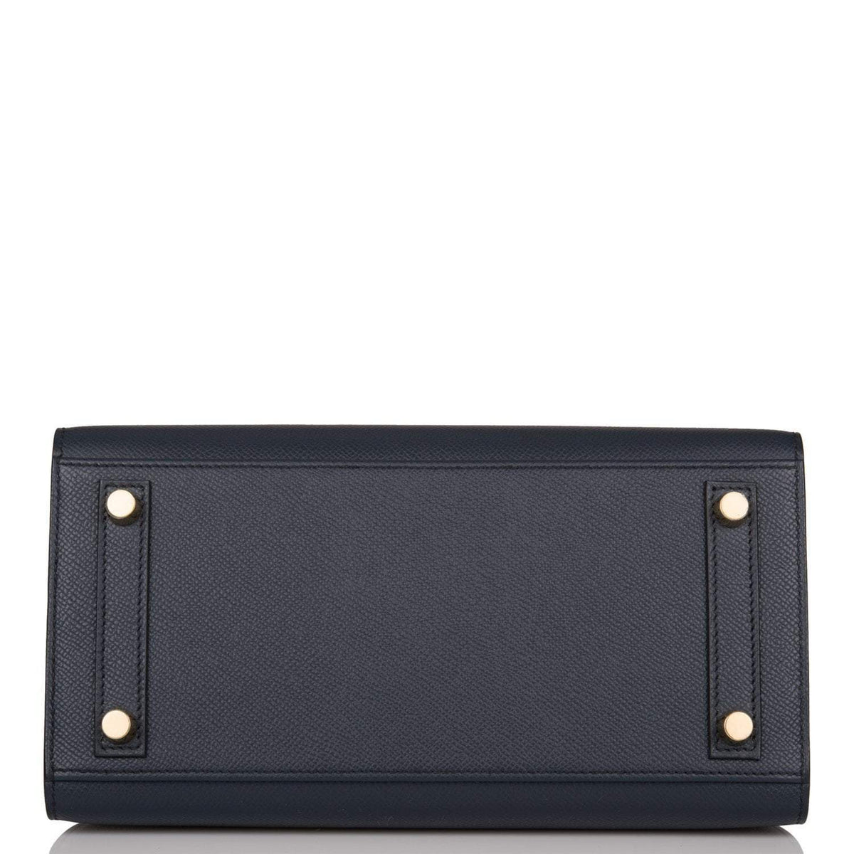 Hermes Birkin Sellier 25 Bleu Indigo Epsom Gold Hardware BagAg
