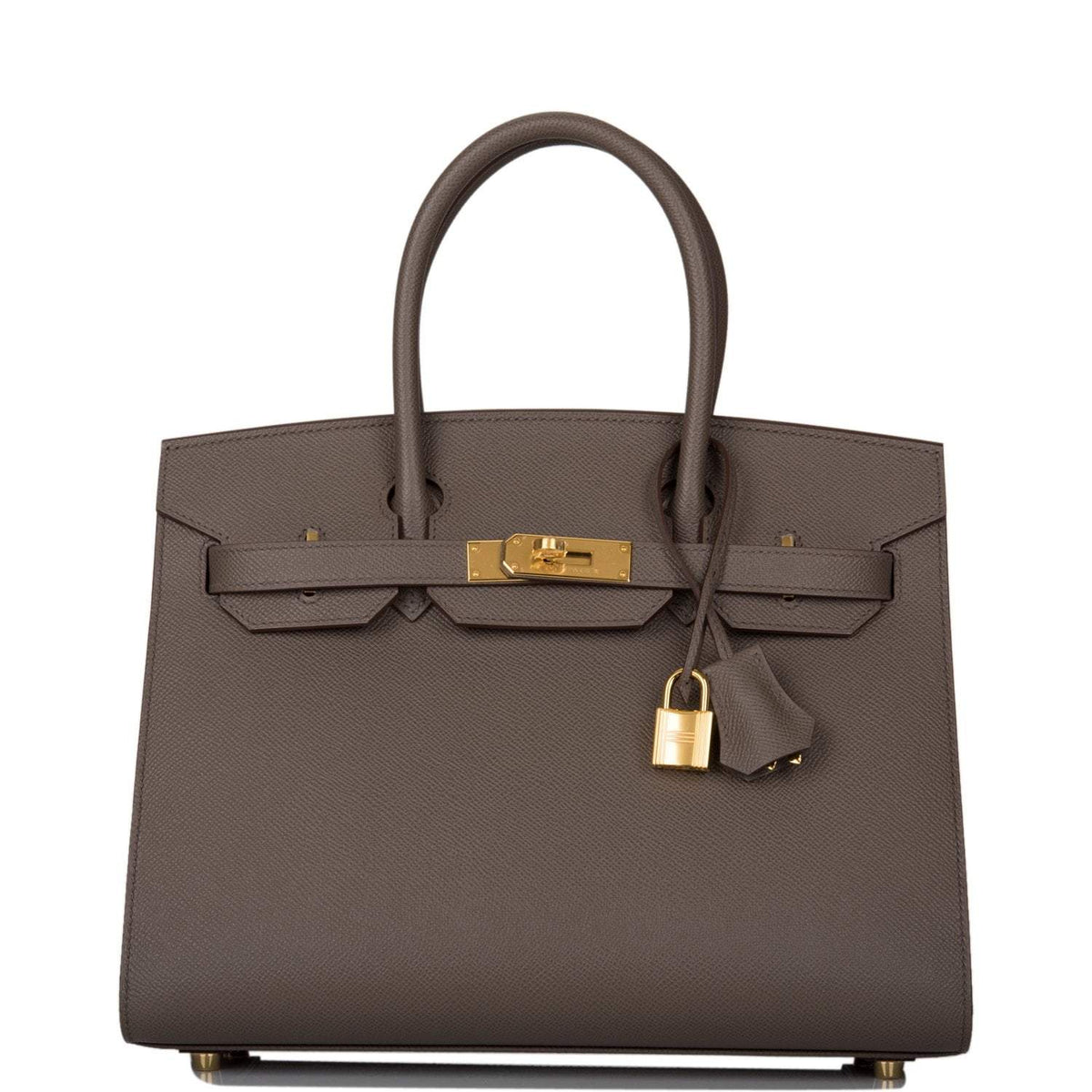Hermes Etain Epsom Sellier Birkin 30cm Gold Hardware Hermes