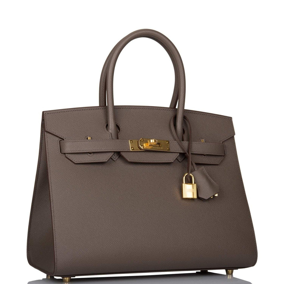 Hermes Etain Epsom Sellier Birkin 30cm Gold Hardware Hermes