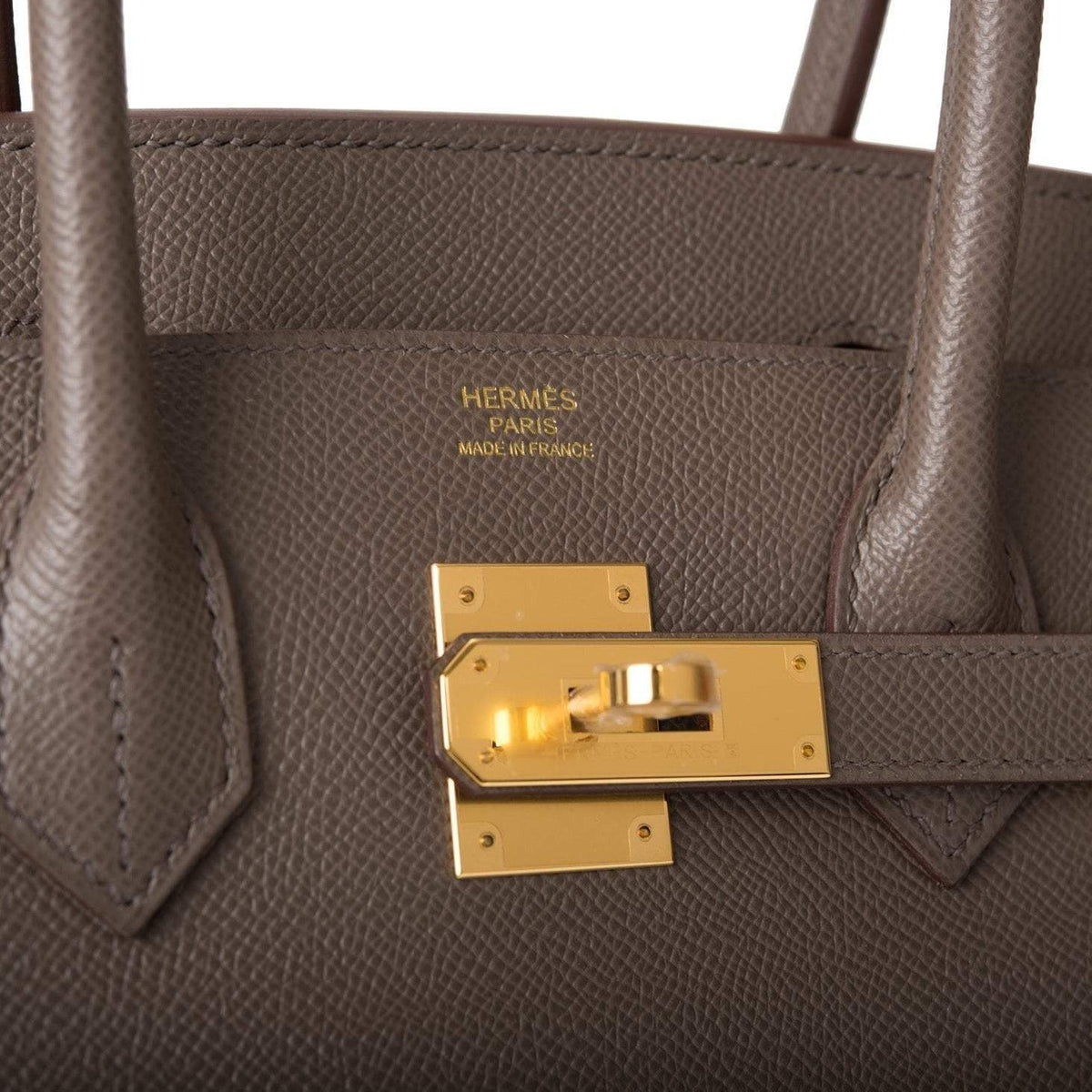 Hermes Etain Epsom Sellier Birkin 30cm Gold Hardware Hermes