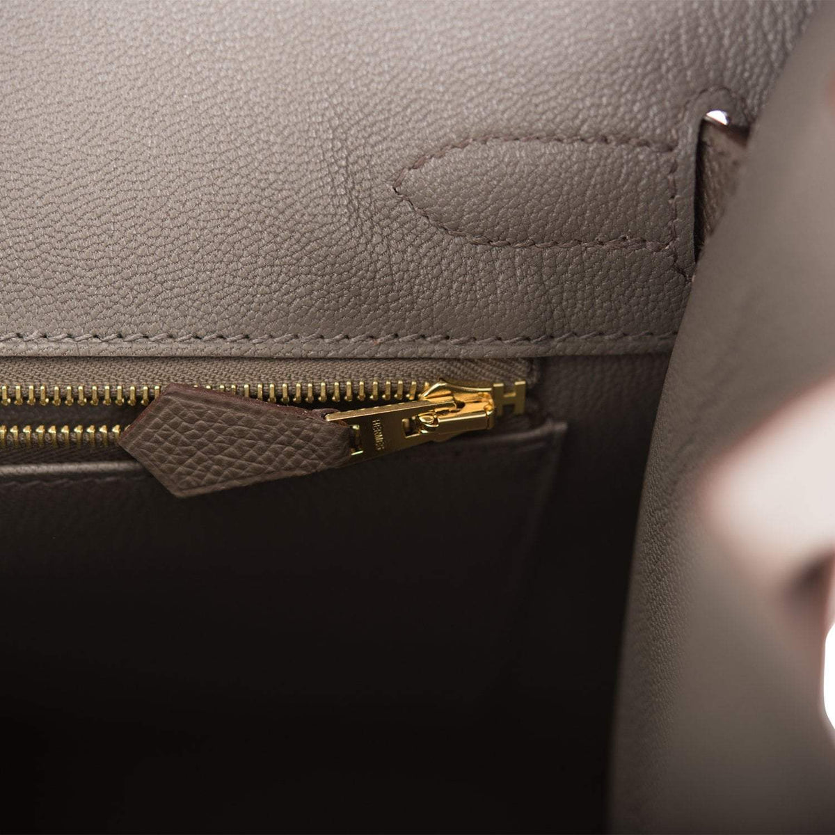 Hermes Etain Epsom Sellier Birkin 30cm Gold Hardware Hermes