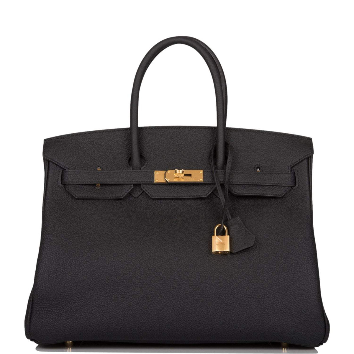 Hermes Birkin 35 Black Togo Gold Hardware Hermes