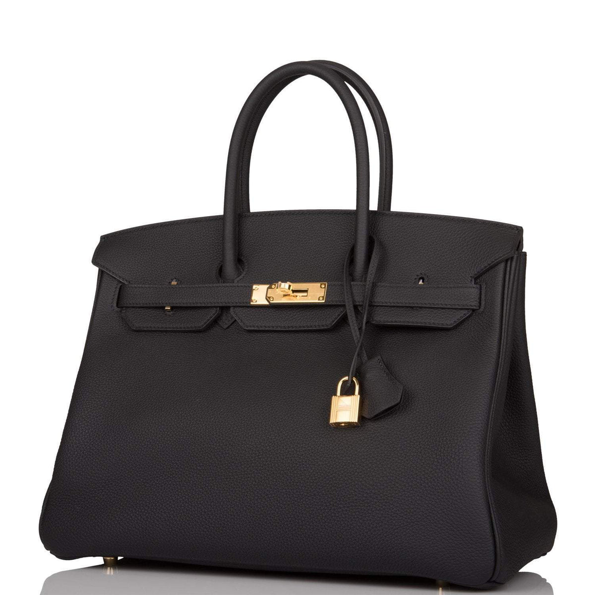 Hermes Birkin 35 Black Togo Gold Hardware Hermes
