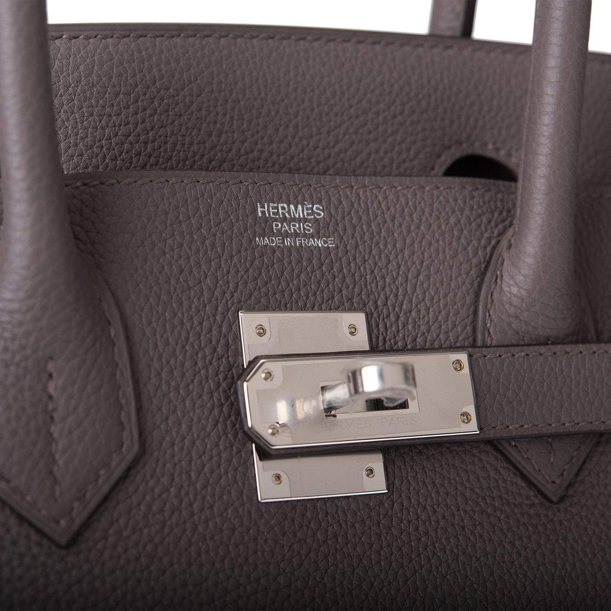 Hermes Birkin 30 Etain Togo Palladium Hardware Hermes