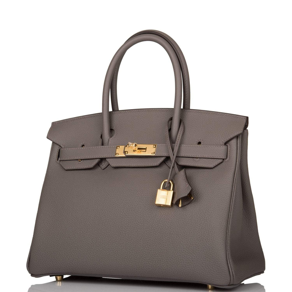Hermes Birkin 30 Etain Togo Gold Hardware Hermes