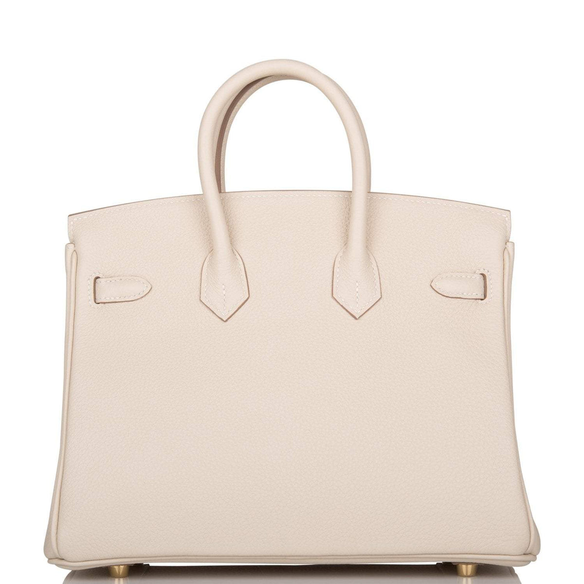 Hermes Birkin 25 Craie Togo Gold Hardware Hermes