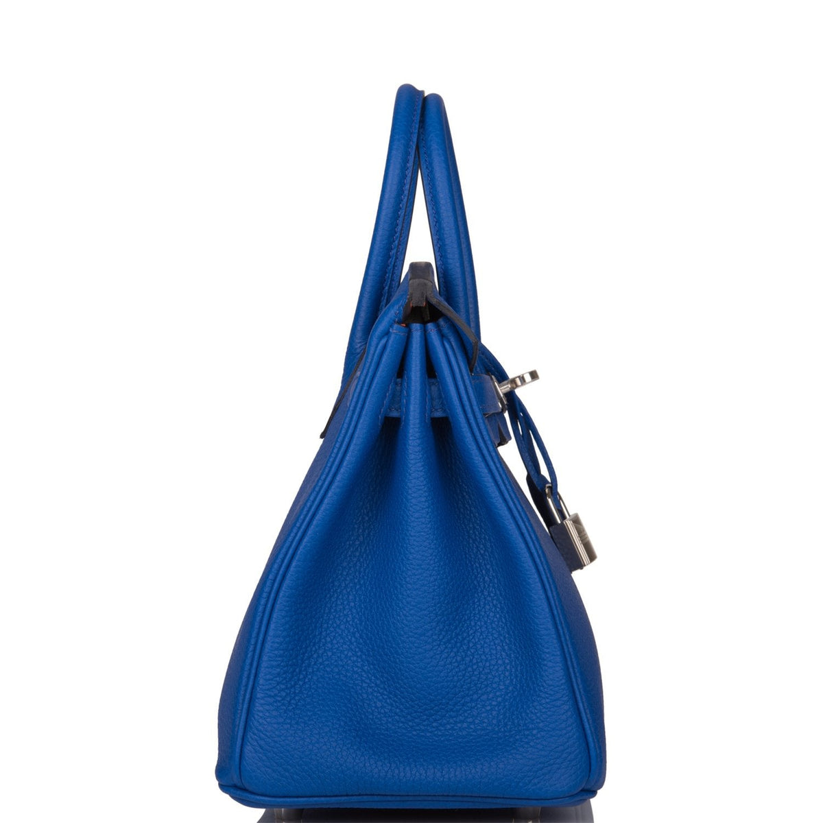 Hermes Birkin 25 Bleu Royal Verso Togo Palladium Hardware Hermes
