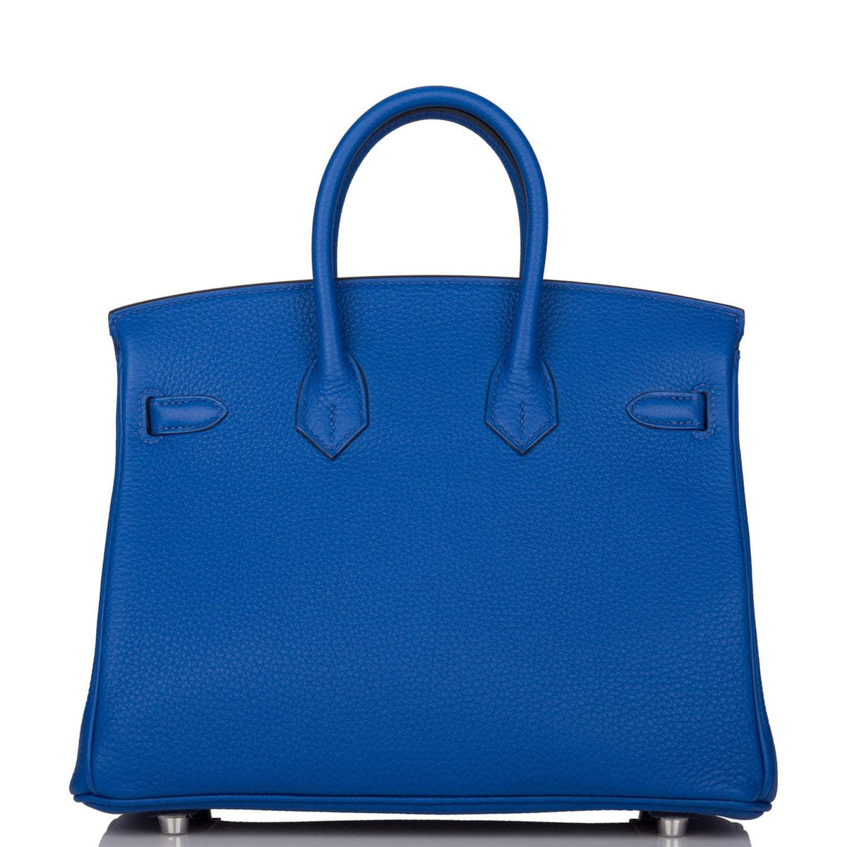 Hermes Birkin 25 Bleu Royal Verso Togo Palladium Hardware Hermes