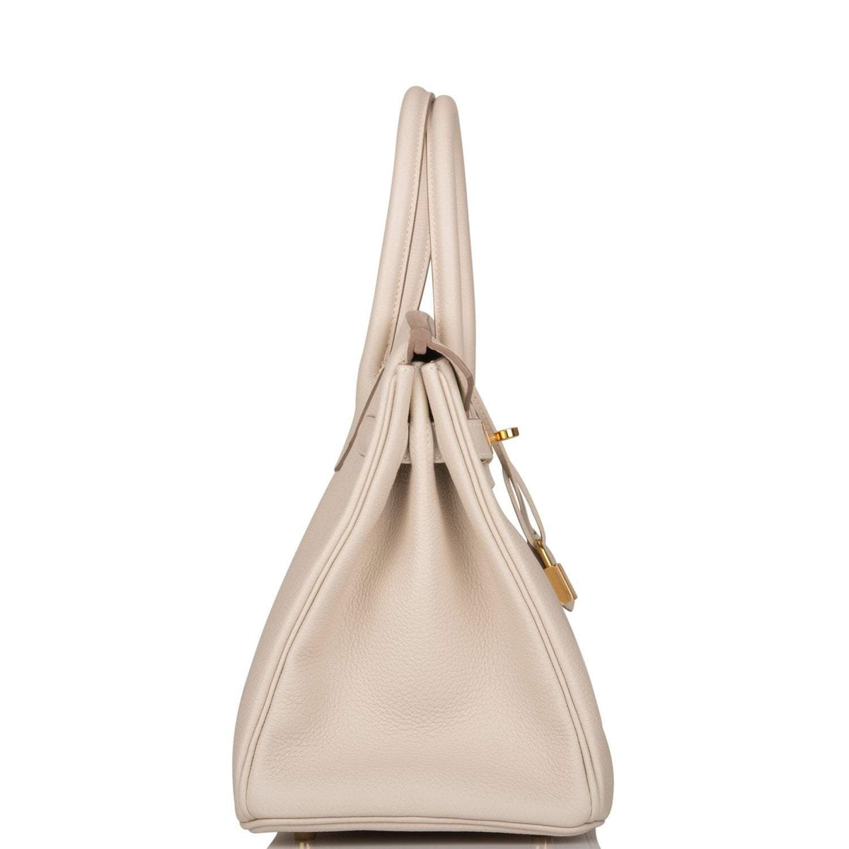 Hermes Birkin 30 Craie Togo Gold Hardware Hermes