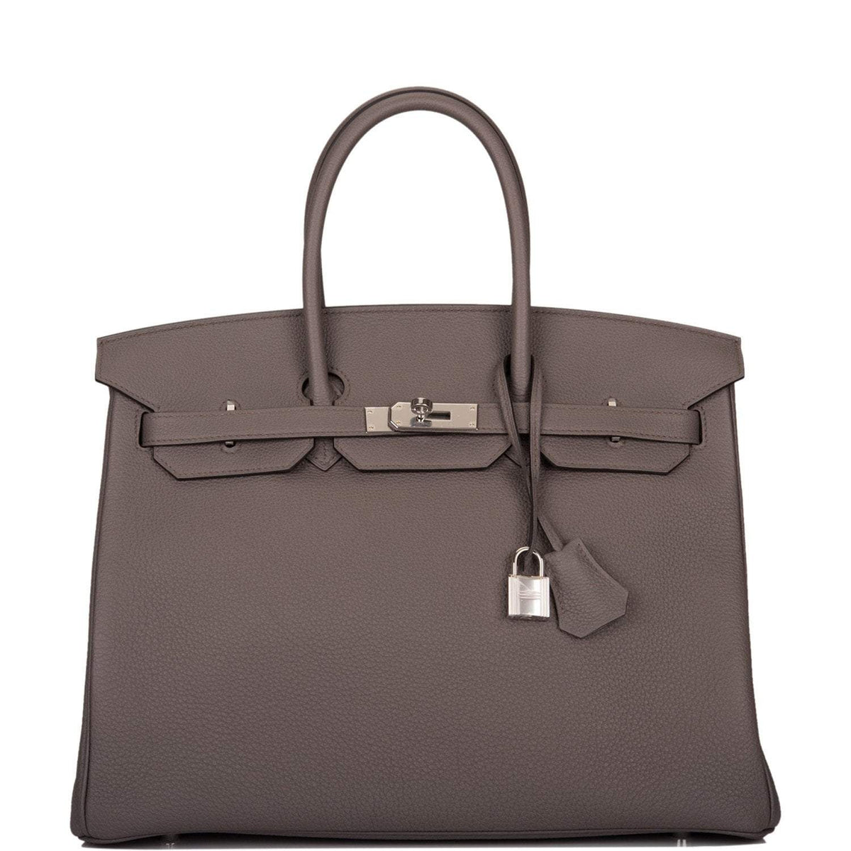 Hermes Birkin 35cm Etain Togo Palladium Hardware Hermes