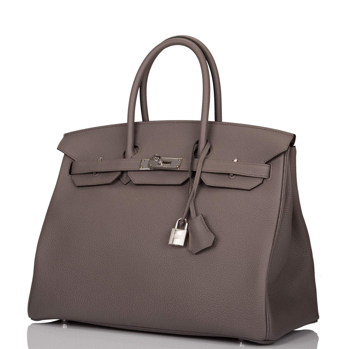 Hermes Birkin 35cm Etain Togo Palladium Hardware Hermes