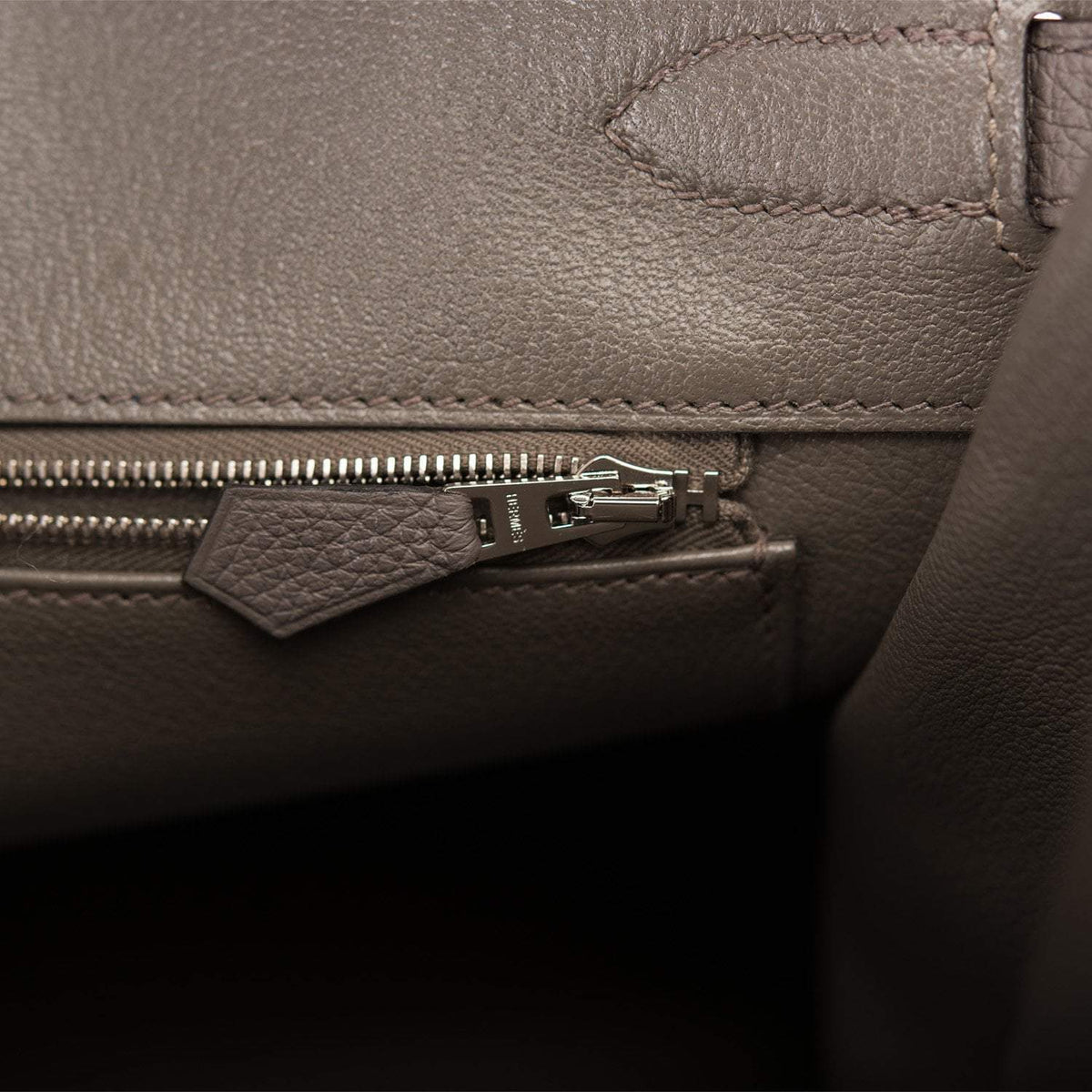 Hermes Birkin 35cm Etain Togo Palladium Hardware Hermes