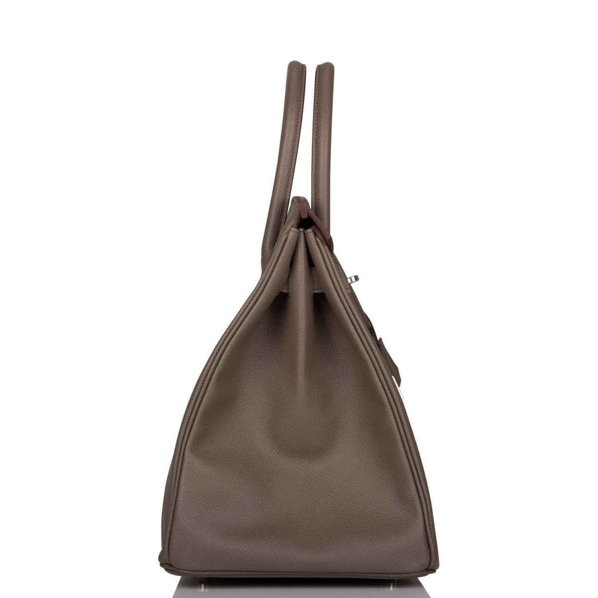 Hermes Birkin 35cm Etain Epsom Palladium Hardware BagAg