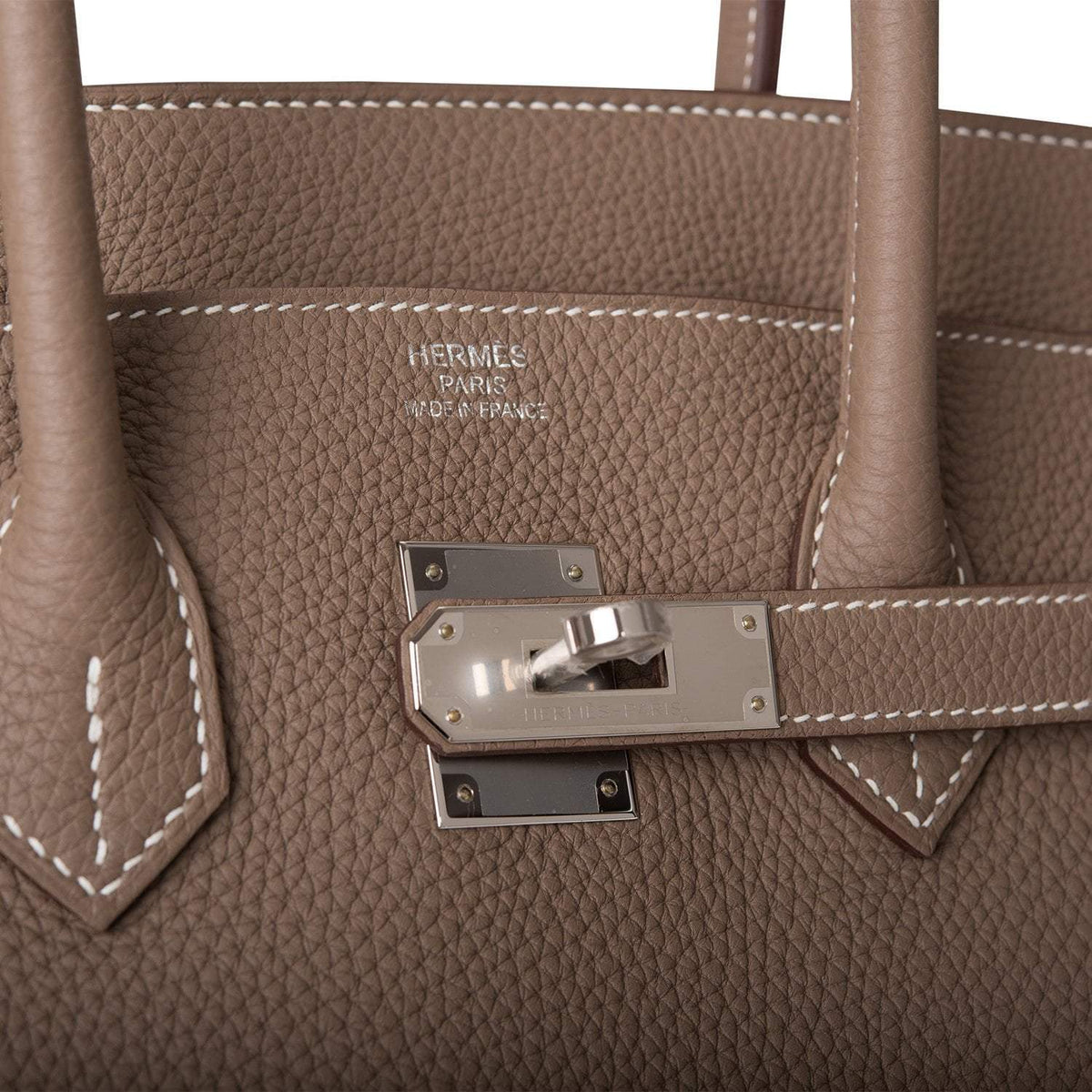 Hermes Birkin 35 Etoupe Togo Palladium Hardware Hermes