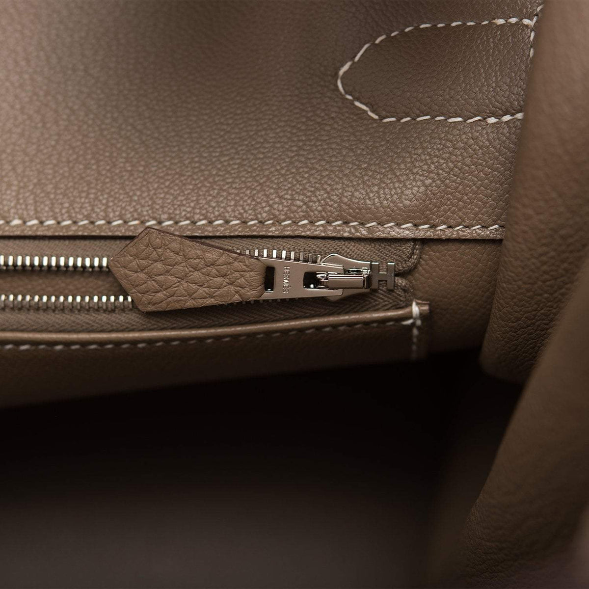 Hermes Birkin 35 Etoupe Togo Palladium Hardware Hermes