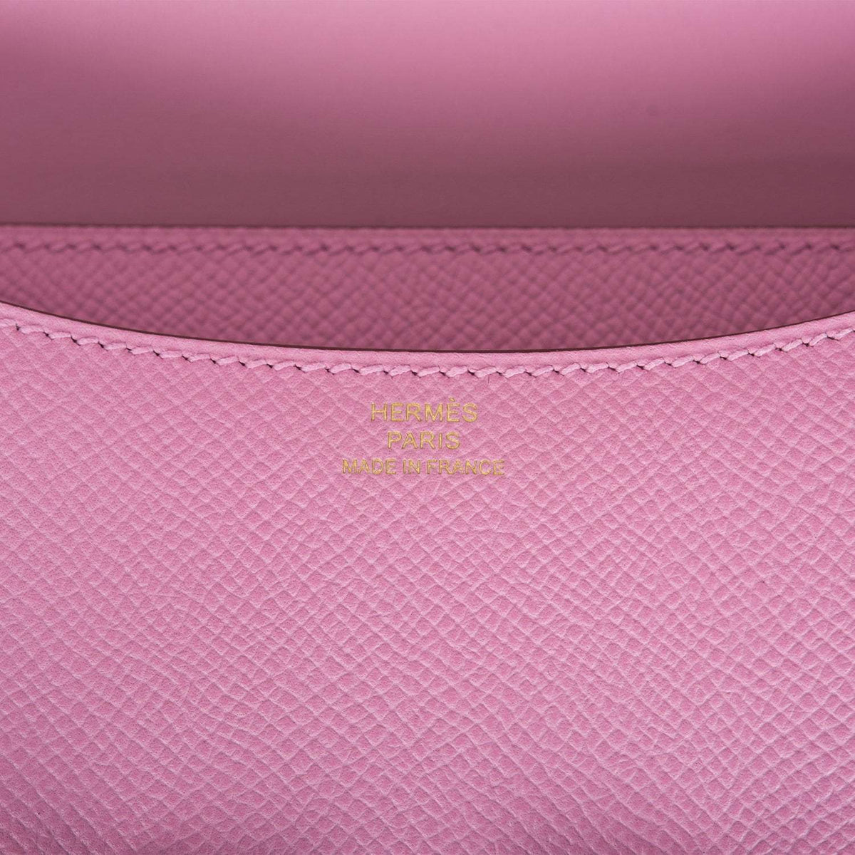 Hermes Mauve Sylvestre Epsom Mini Constance 18cm Permabrass Hardware Hermes