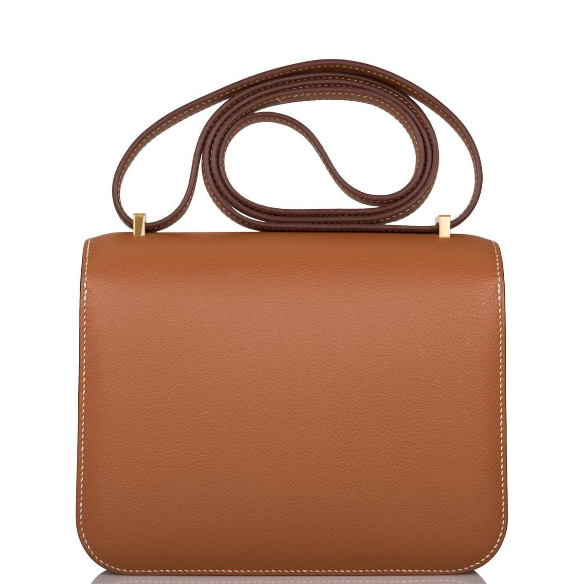 Hermes Gold Evercolor Mini Constance 18cm Gold Hardware Hermes