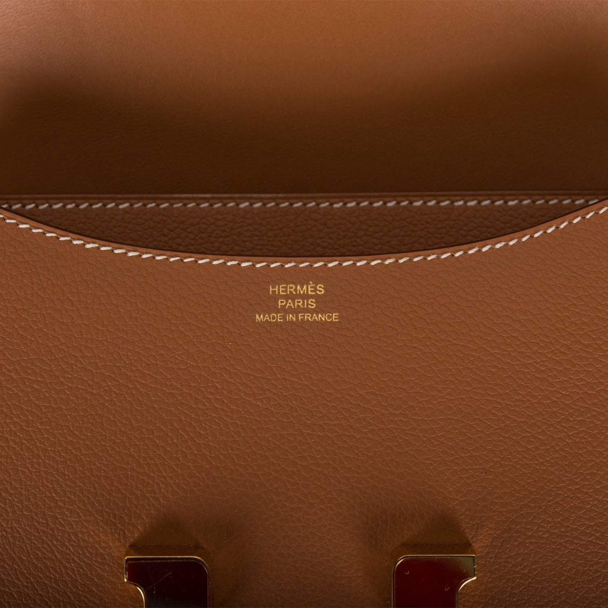 Hermes Gold Evercolor Mini Constance 18cm Gold Hardware Hermes