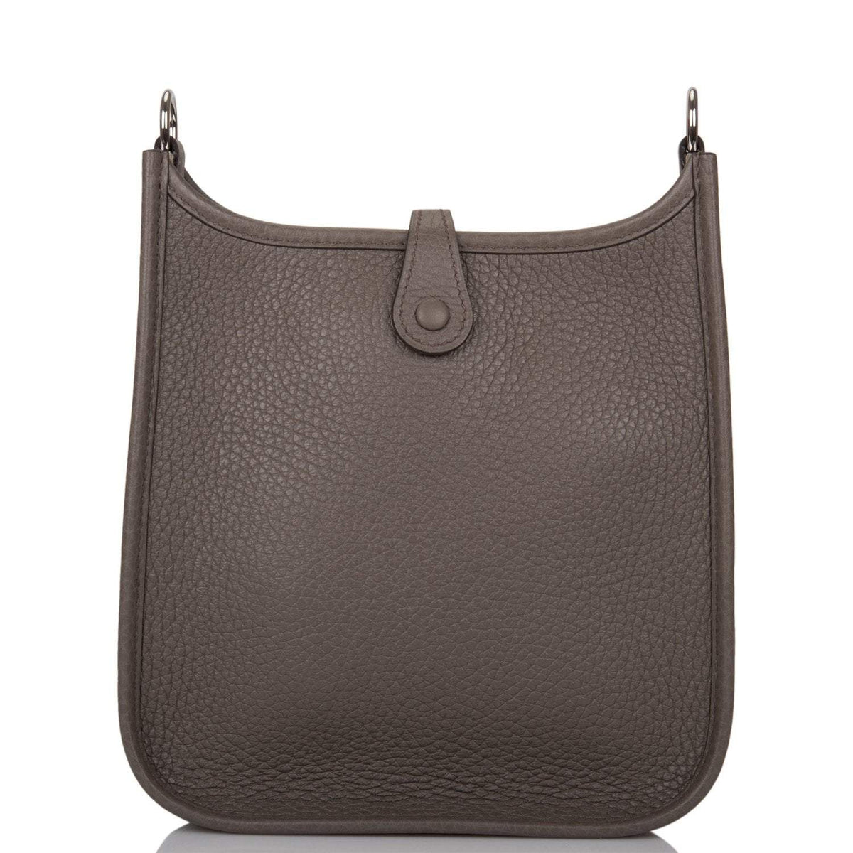 Hermes Etain Clemence Evelyne TPM Bag Palladium Hardware BagAg