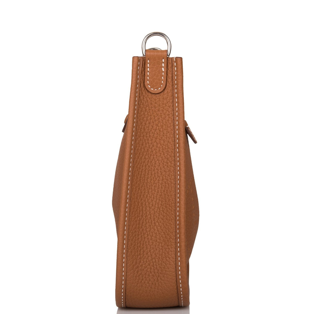 Hermes Gold Clemence Evelyne TPM Bag Palladium Hardware Hermes