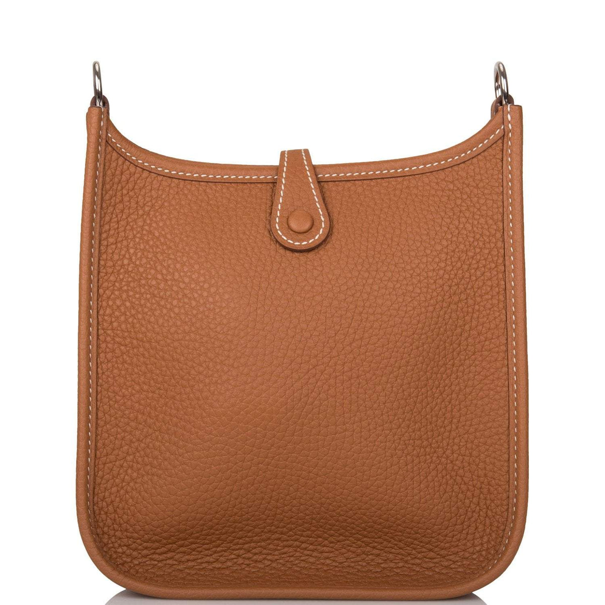 Hermes Gold Clemence Evelyne TPM Bag Palladium Hardware Hermes