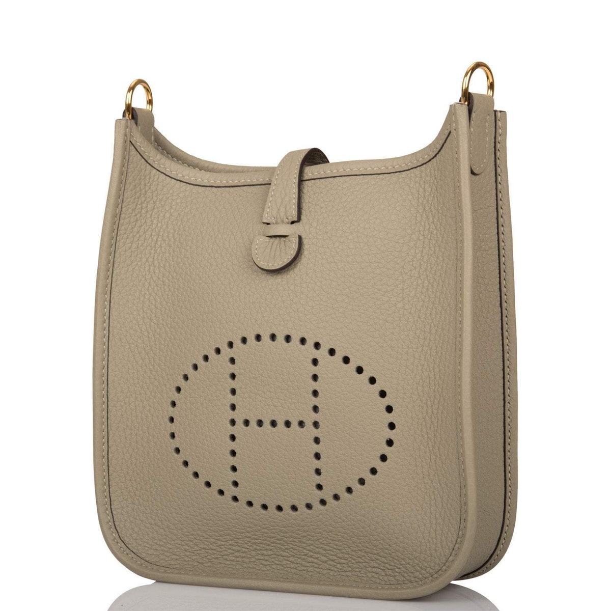 Hermes Sauge Clemence Evelyne TPM Bag Gold Hardware BagAg