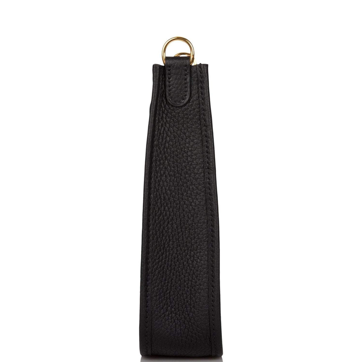 Hermes Black Clemence Evelyne TPM Bag Gold Hardware BagAg